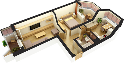 3D дизайн квартир